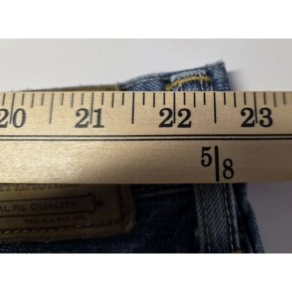 Polo Ralph Lauren Mens Size 46B x32Hampton‎ Straight Denim Jeans